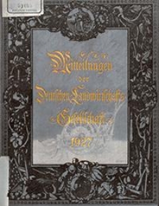 Mitteilungen der Deutschen Landwirtschafts-Gesellschaft Bd. 42, Stück 1-53