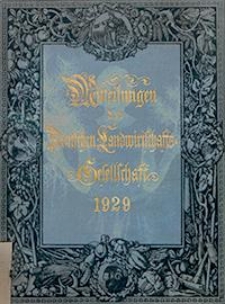 Mitteilungen der Deutschen Landwirtschafts-Gesellschaft Bd. 44, St&uuml;ck 1-52