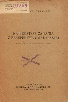 Najprostsze zadania z perspektywy malarskiej