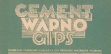 Cement : miesięcznik poświęcony zagadnieniom przemysłu materiałów wiążących, 1953.07-08 nr 7-8
