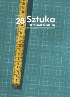 Sztuka i Dokumentacja, nr 28, 2023