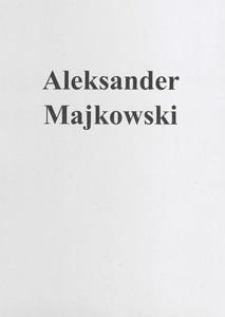 [Korespondencja redakcyjna Spółki Wydawniczej w Kościerzynie i Spółdzielni Wydawniczej "Gryf"]. [Cz. 1] : list do Aleksandra Majkowskiego, ??.??.??