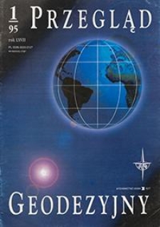 Przegląd Geodezyjny : czasopismo poświęcone miernictwu i zagadnieniom z nim związanym 1995 R. 67 nr 1-12