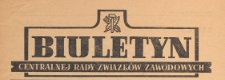 Biuletyn Centralnej Rady Związk&oacute;w Zawodowych, 1961.05.31 nr 5
