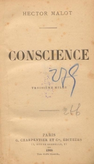Conscience : trois&egrave;me mille