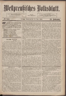 Westpreußisches Volksblatt