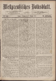 Westpreußisches Volksblatt