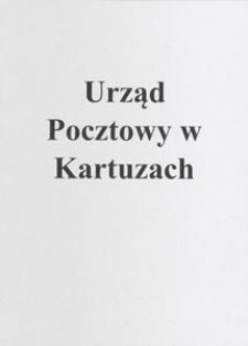 [Korespondencja redakcyjna Sp&oacute;łki Wydawniczej w Kościerzynie i Sp&oacute;łdzielni Wydawniczej "Gryf"]. [Cz. 2] : list do Urzędu Pocztowego w Kartuzach, 1932.01.??