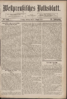 Westpreußisches Volksblatt