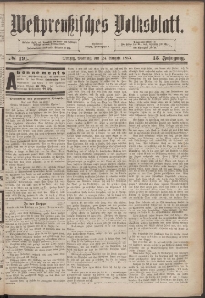 Westpreußisches Volksblatt