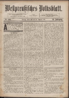 Westpreußisches Volksblatt