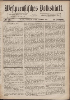 Westpreußisches Volksblatt