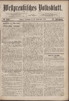 Westpreußisches Volksblatt