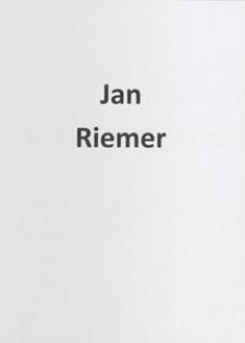 [Korespondencja redakcyjna Sp&oacute;łki Wydawniczej w Kościerzynie i Sp&oacute;łdzielni Wydawniczej "Gryf"]. [Cz. 4] : list od Jana Riemera, 1909.01.13