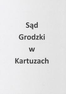[Korespondencja redakcyjna Sp&oacute;łki Wydawniczej w Kościerzynie i Sp&oacute;łdzielni Wydawniczej "Gryf"]. [Cz. 4] : list od Sądu Grodzkiego w Kartuzach, 1931?.12.19