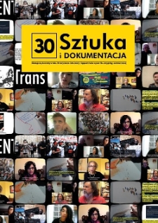 Sztuka i Dokumentacja, nr 30, 2024