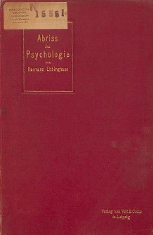 Abriss der Psychologie