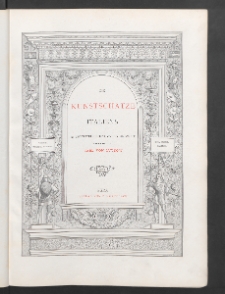 Die Kunstschätze Italiens in geographisch-historischer Übersicht