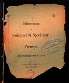 Erläuterungen zur geologischen Specialkarte von Preussen und den Thüringischen Staaten. Lfg. 6. Blatt Hanweiler. Gradabt. 80, No. 53