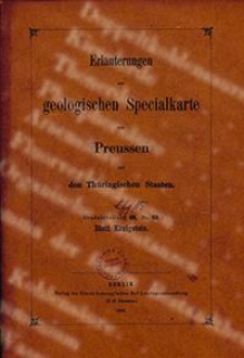 Erläuterungen zur geologischen Specialkarte von Preussen und den Thüringischen Staaten. Lfg. 15. Blatt Königstein. Gradabt. 68, No. 49
