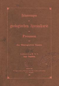 Erläuterungen zur geologischen Specialkarte von Preussen und den Thüringischen Staaten. Lfg. 16. Blatt Pansfelde. Gradabt. 56, No. 24