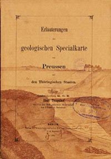 Erläuterungen zur geologischen Specialkarte von Preussen und den Thüringischen Staaten. Lfg. 20. Blatt Tempelhof. Gradabt. 45, No. 31