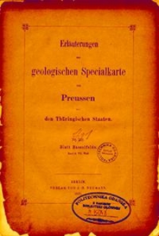 Erläuterungen zur geologischen Specialkarte von Preussen und den Thüringischen Staaten. Lfg. 1, No. 239. Blatt Hasselfelde. Bd. 4, Bl. 7