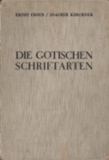 Die gotischen Schriftarten