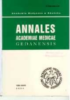 Annales Academiae Medicae Gedanensis, 2004, t. 34