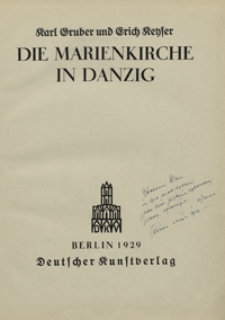 Die Marienkirche in Danzig