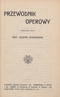 Przewodnik operowy