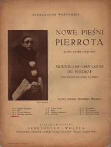 Brazylijski krążownik = Brazilʹskij krejser / muzyka Al. Weryńskiego ; słowa Igora Siewierianina, słowa polskie: Andrzeja Włast
