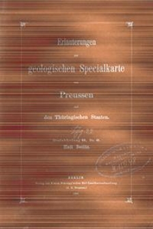 Erläuterungen zur geologischen Specialkarte von Preussen und den Thüringischen Staaten. Lfg. 22. Blatt Beelitz. Gradabt. 44, No. 46