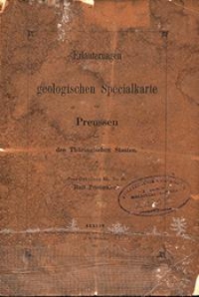Erläuterungen zur geologischen Specialkarte von Preussen und den Thüringischen Staaten. Lfg. 22. Blatt Friedersdorf. Gradabt. 45, No. 45