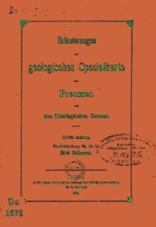 Erläuterungen zur geologischen Specialkarte von Preussen und den Thüringischen Staaten. Lfg. 28. Blatt Osthausen. Gradabt. 70, No. 11