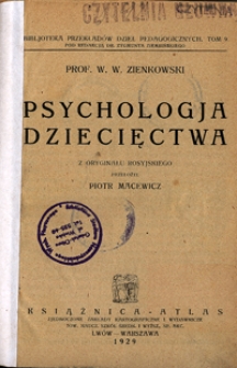 Psychologja dziecięctwa