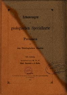 Erläuterungen zur geologischen Specialkarte von Preussen und den Thüringischen Staaten. Lfg. 30. Blatt Neustadt a. d. Heide. Gradabt. 70, No. 41