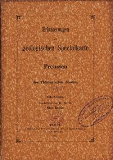 Erläuterungen zur geologischen Specialkarte von Preussen und den Thüringischen Staaten. Lfg. 31. Blatt Idstein. Gradabt. 67, No. 48