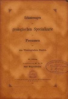 Erläuterungen zur geologischen Specialkarte von Preussen und den Thüringischen Staaten. Lfg. 41. Blatt Mengerskirchen. Gradabt. 67, No. 29