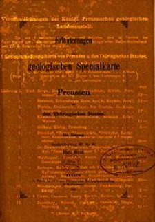 Erläuterungen zur geologischen Specialkarte von Preussen und den Thüringischen Staaten. Lfg. 41. Blatt Girod. Gradabt. 67, No. 34