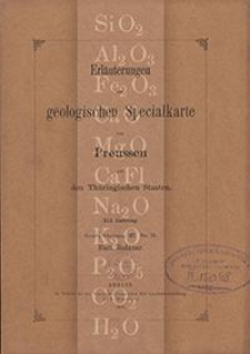 Erläuterungen zur geologischen Specialkarte von Preussen und den Thüringischen Staaten. Lfg. 41. Blatt Hadamar. Gradabt. 67, No. 35