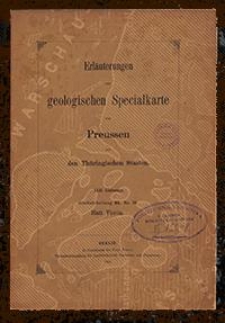 Erläuterungen zur geologischen Specialkarte von Preussen und den Thüringischen Staaten. Lfg. 42. Blatt Vieritz. Gradabt. 43, No. 30