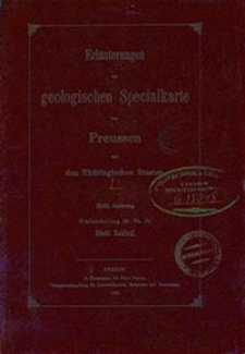 Erläuterungen zur geologischen Specialkarte von Preussen und den Thüringischen Staaten. Lfg. 43. Blatt Rehhof. Gradabt. 33, No. 10