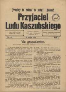 Przyjaciel Ludu Kaszubskiego, 1928, nr4