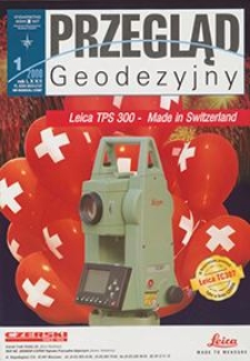 Przegląd Geodezyjny : czasopismo poświęcone miernictwu i zagadnieniom z nim związanym 2000 R. 72 nr 1-12