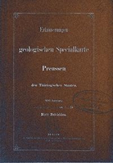 Erläuterungen zur geologischen Specialkarte von Preussen und den Thüringischen Staaten. Lfg. 46. Blatt Nohfelden. Gradabt. 80, No. 29