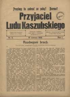 Przyjaciel Ludu Kaszubskiego, 1928, nr6