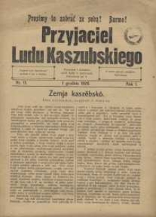 Przyjaciel Ludu Kaszubskiego, 1928, nr17