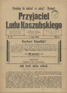Przyjaciel Ludu Kaszubskiego, 1929, nr9