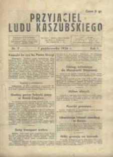 Przyjaciel Ludu Kaszubskiego, 1936, nr7